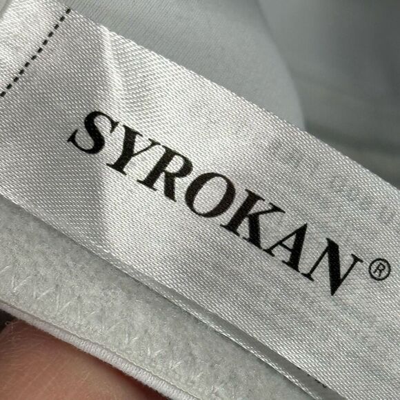 C23 -- Syrokan Womens Sport Bra A217 Stretch Underwire Racerback Size US/UK 36D - Picture 6 of 9